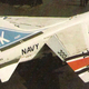 A US Navy LTV A-7 Corsair II prepares to launch from USS Coral Sea as part of Operation Eagle Claw. Note the hastily painted identification stripes on the wing. (US Navy)